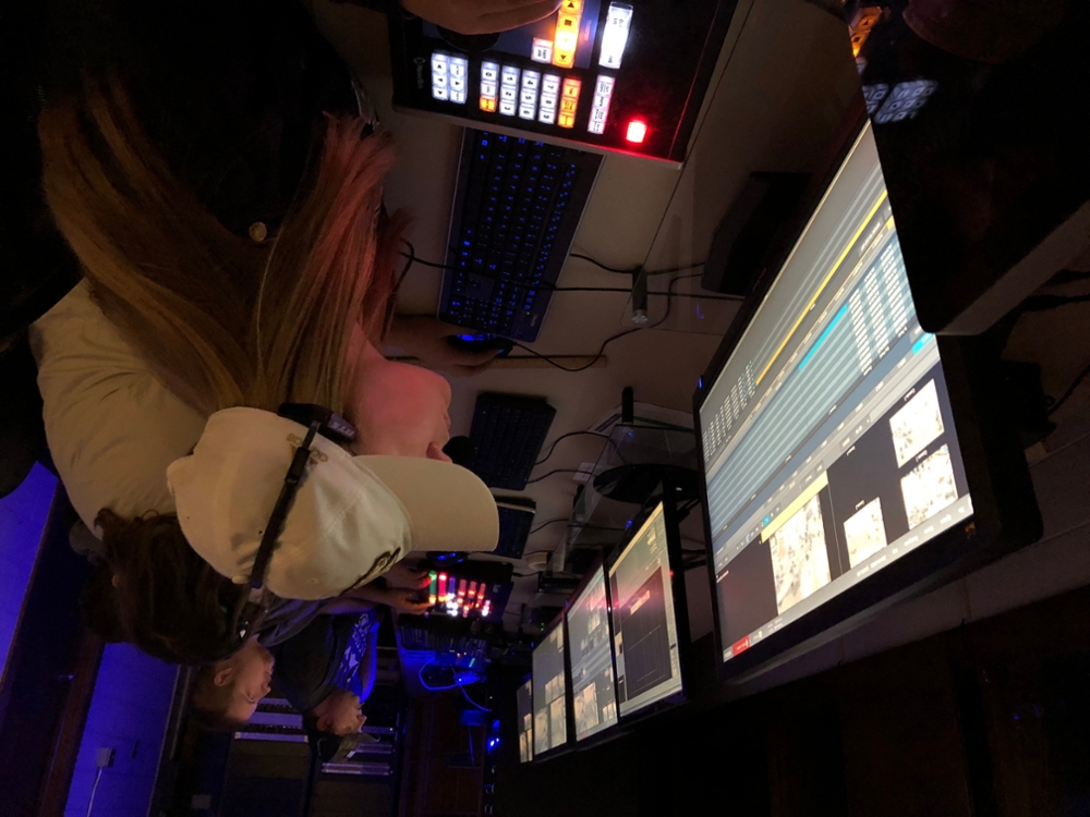 Control Room in the Media Production Studios